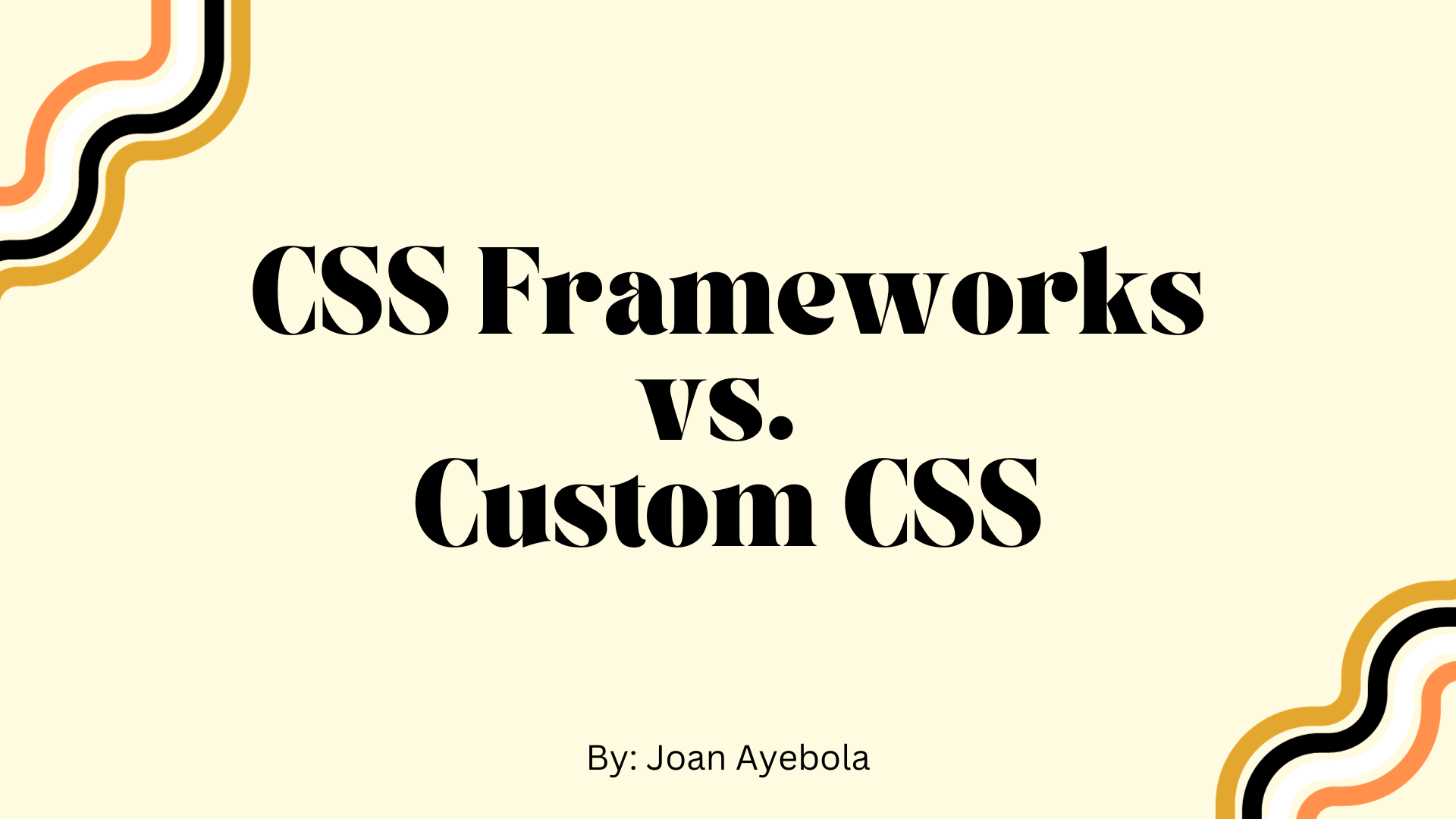 CSS Frameworks vs Custom CSS – What’s the Difference?