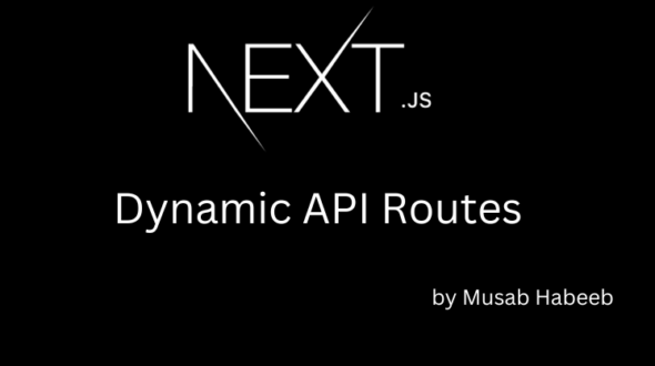 How to Create Dynamic API Routes in Next.js