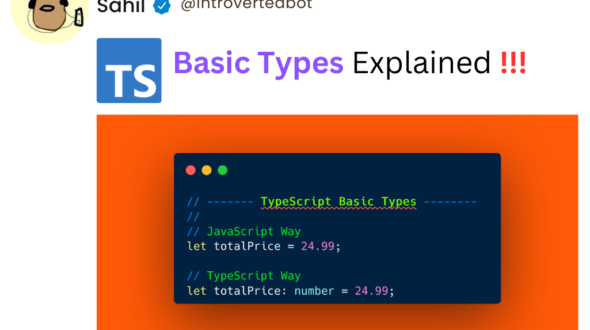 How Types Work in TypeScript – Explained with JavaScript + TypeScript Code