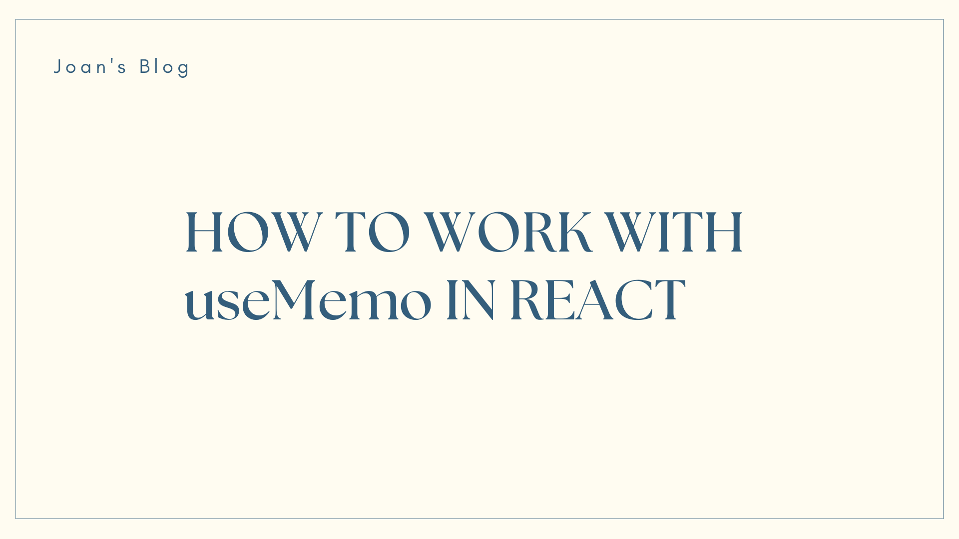How to Work with useMemo in React – with Code Examples