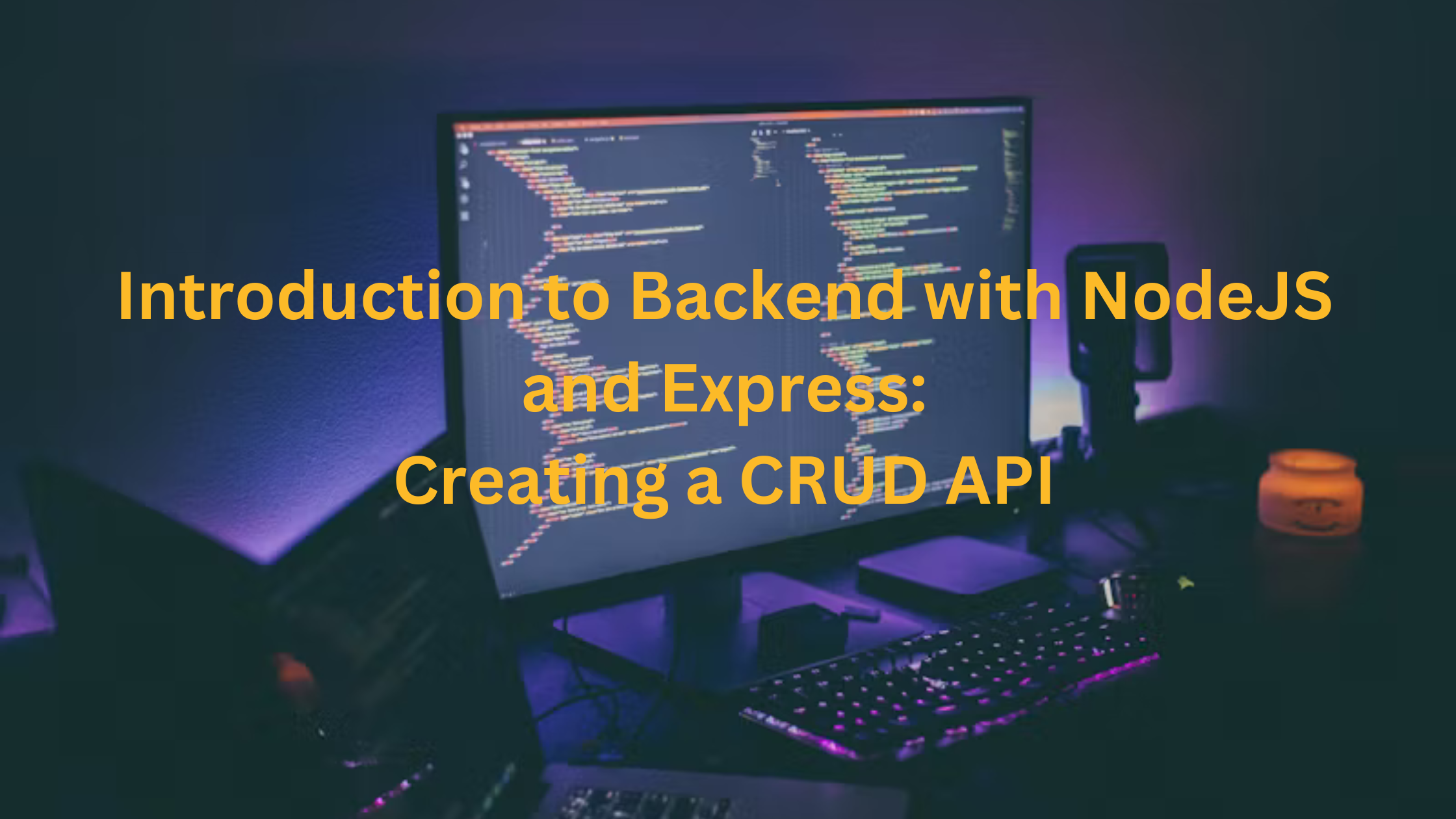 How to Create a CRUD API – NodeJS and Express Project for Beginners